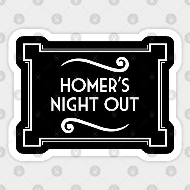 Night Out Sticker by Rock Bottom